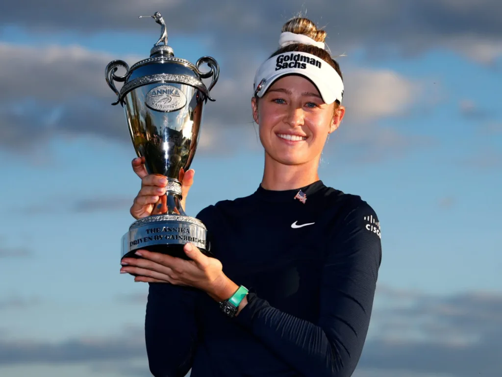 Nelly Korda swing