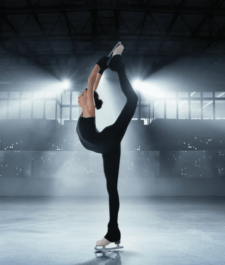 danse sur glace femme